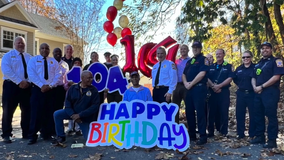 DC’s most senior retired firefighter celebrates 104th birthday