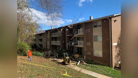 Several residents displaced after tree falls into Laurel apartment building