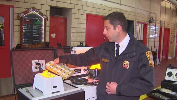 Firefighters warn against leaving food unattended in the kitchen on Thanksgiving