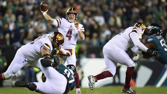 Washington Commanders end Eagles' perfect season with 32-21 win