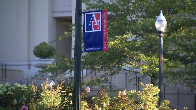 American University student charged with voyeurism after allegedly filming man in bathroom