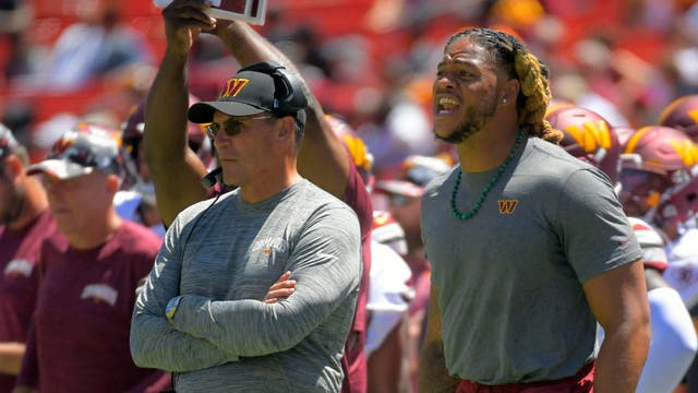 Commanders coach, players react to Dan Snyder possibly selling team