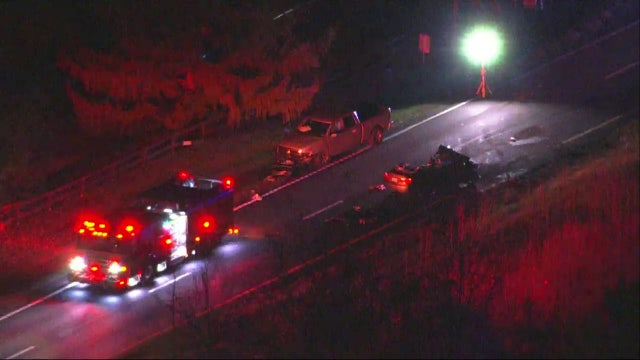7 hurt in wrong-way crash in Loudoun County