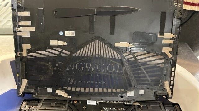 Knife found inside laptop at Richmond International Airport