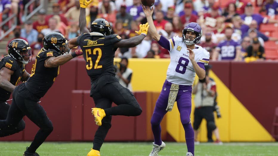 Commanders fall to Vikings after blowing 4th quarter lead