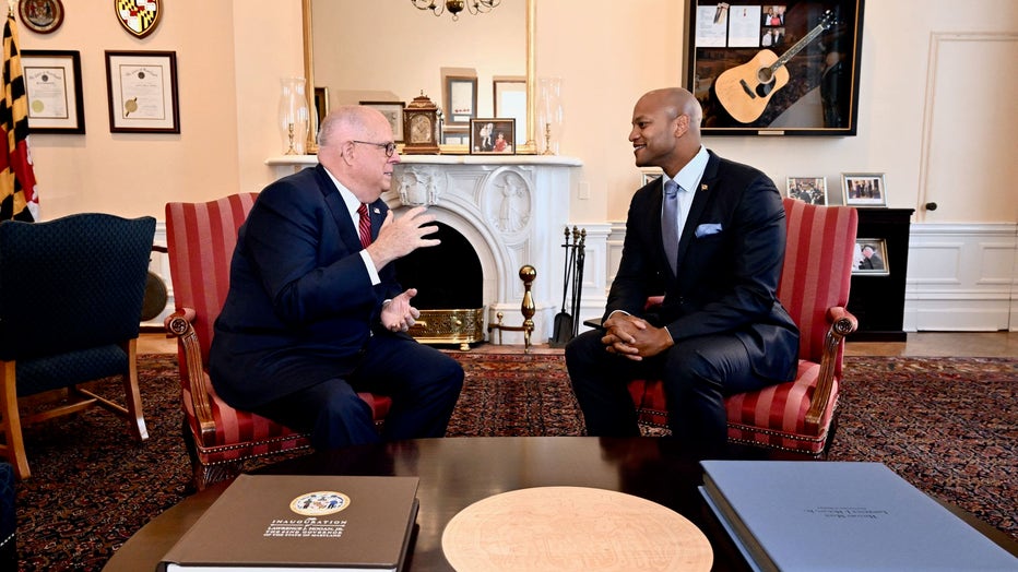 Governor Hogan Meets Governor-Elect Moore To Begin Transition Of Power