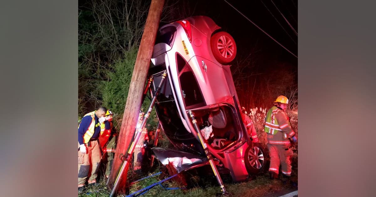 Two teens involved in car crash into telephone pole in Montgomery ...