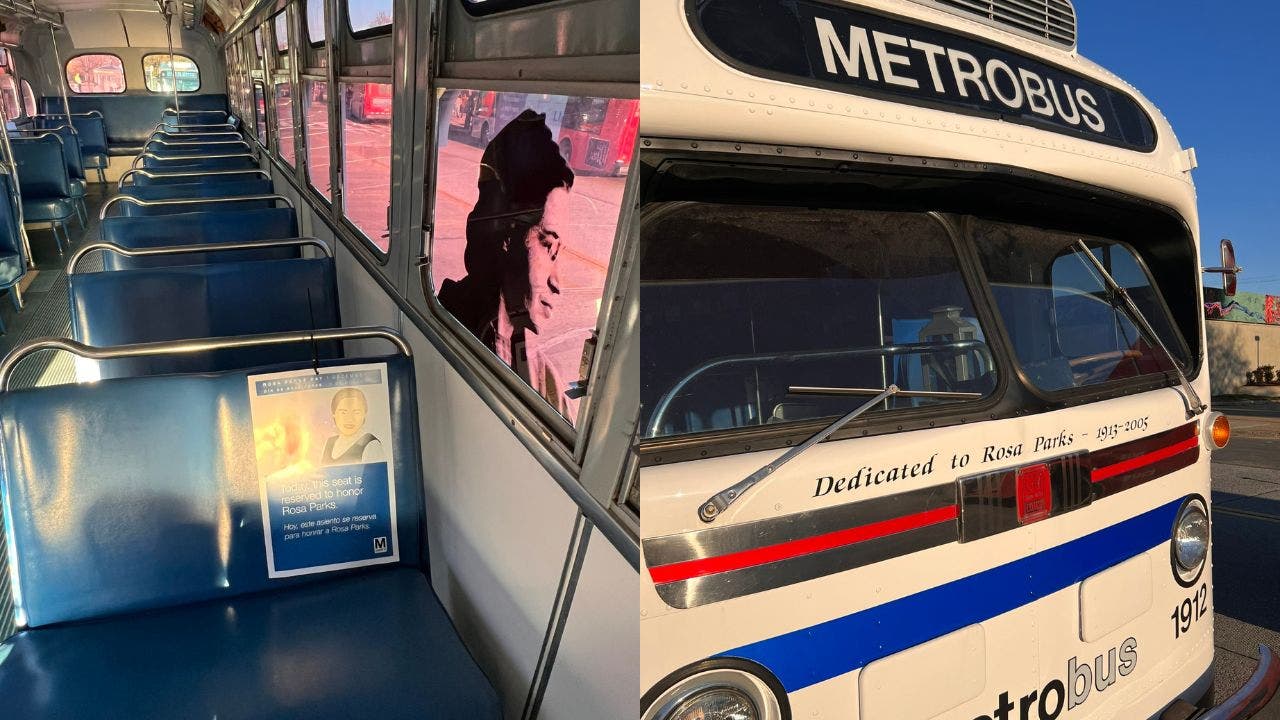 Metro Honors Rosa Parks Day By Reserving Seat On Every Bus | FOX 5 DC