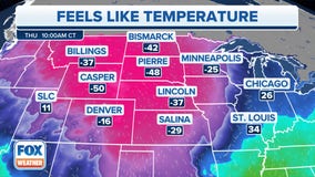 Wind chills as low as -40 to -60 as dangerous blast of arctic air to tighten its grip on large part of US