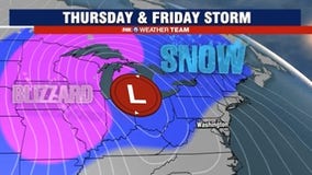 Winter weather possible Thursday as blizzard conditions hit Midwest