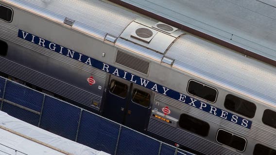 Pedestrian struck, killed by commuter train in Fredericksburg