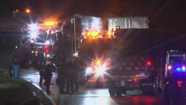 Overturned tractor-trailer causes major delays on Baltimore-Washington Parkway