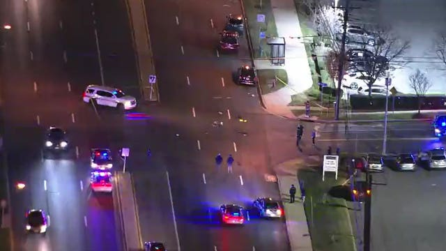 Bicyclist hospitalized after being struck by car on Rockville Pike