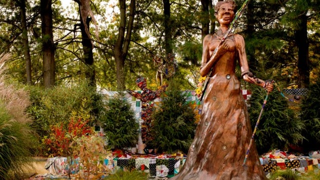 Harriet Tubman statue defaced at Annapolis museum