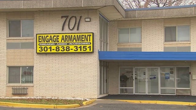 Rockville gun shop owner arrested after shooting at police officer