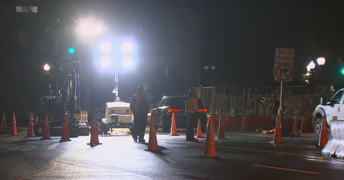 Water main break disrupts traffic in downtown Washington, D.C. | FOX 5 DC