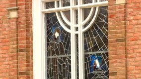 Vandals break stained-glass window at Takoma Park church