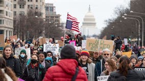 2023 Women's Marches held in DC, nationwide on 50th anniversary of Roe v. Wade