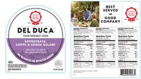 Company recalling over 52K pounds of sausage products over listeria concerns