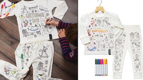 Parents urged to cut up these recalled kids’ color-in pajamas