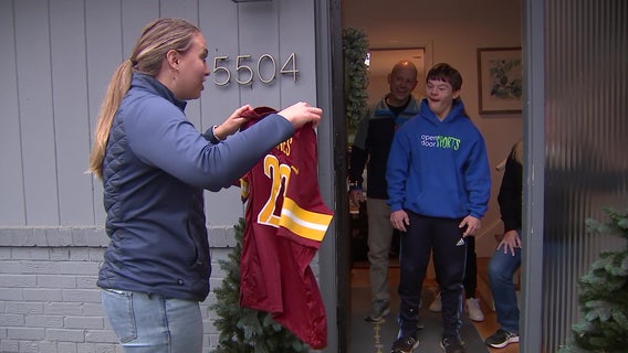 Bethesda 'Dream Kid' surprised with fun Washington Commanders weekend