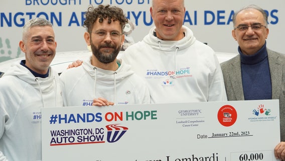 Hyundai Hands on Hope awards $100K to DC area hospitals for pediatric cancer research