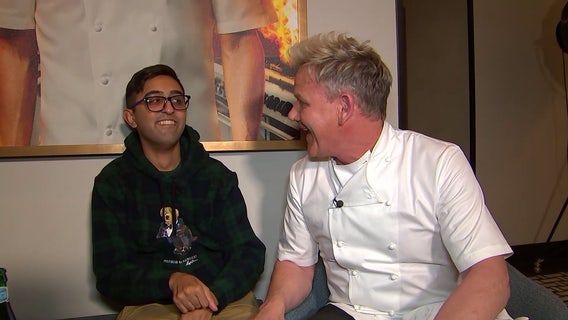 FOX 5 Cares: Young man with rare disease surprised by Chef Gordon Ramsay in DC