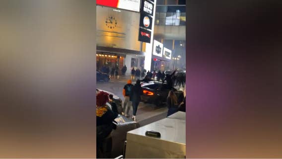 WATCH: Cars seen doing donuts at busy downtown Silver Spring intersection