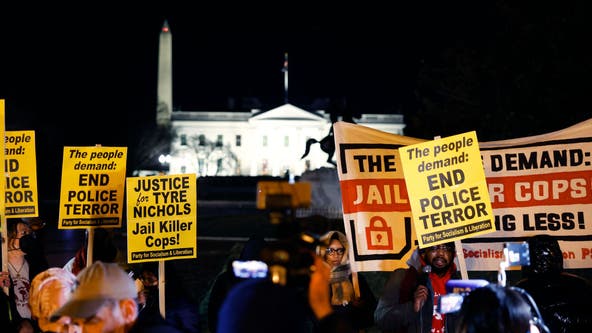 Tyre Nichols video: DC protestors voice outrage near White House