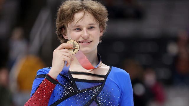 Virginia teen Ilia Malinin wins 1st U.S. men’s skating title