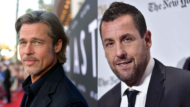 Brad Pitt and Adam Sandler to star together in Netflix movie