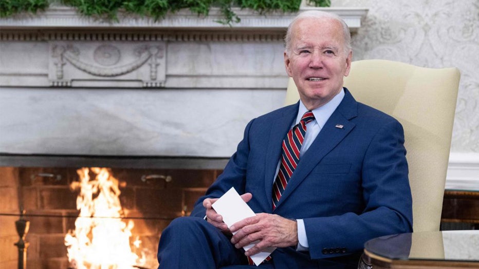 Biden sitting