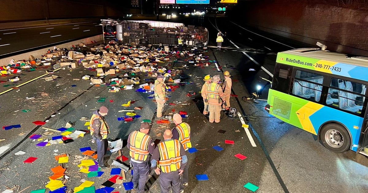 Ride On bus crashes into tractor trailer, causing major delays on I-270 ...