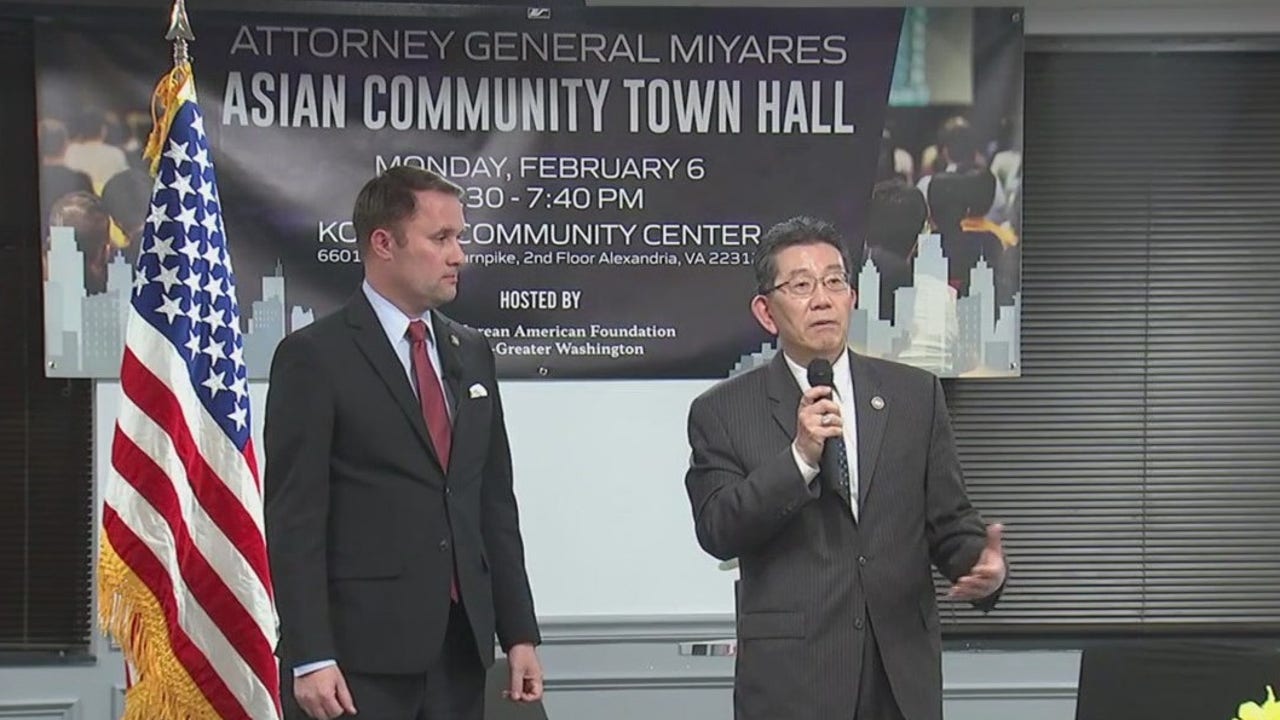 Virginia AG holds town hall on Asian discrimination in schools