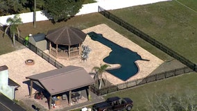 Pasco County couple commissions revolver-shaped swimming pool
