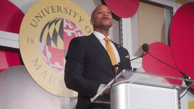 Gov. Moore helps UMD celebrate naming of Thurgood Marshall Hall