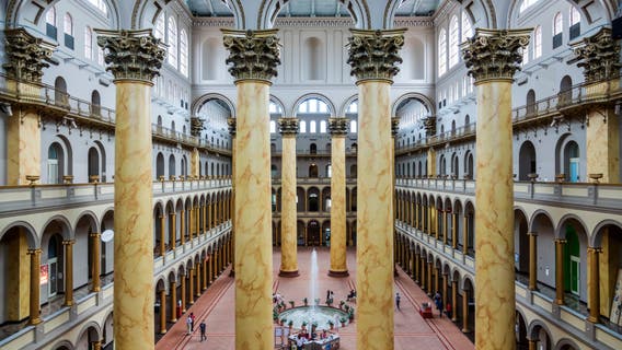 The National Building Museum welcomes visitors to The Big Build