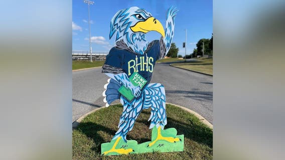 Hawk mascot stolen from River Hill High School; officials searching for answers