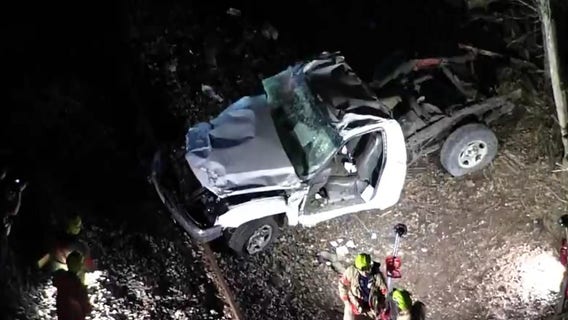 Man dies after cargo train crashes into pickup truck in Haymarket