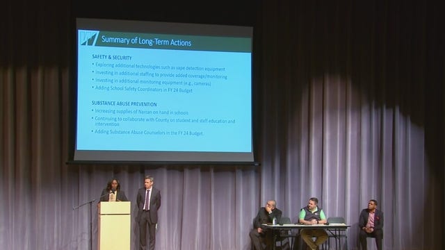 Wakefield High School offers solutions to parents' security, substance abuse concerns