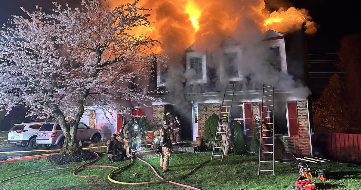 2 firefighters hurt after flames engulf house in Silver Spring | FOX 5 DC