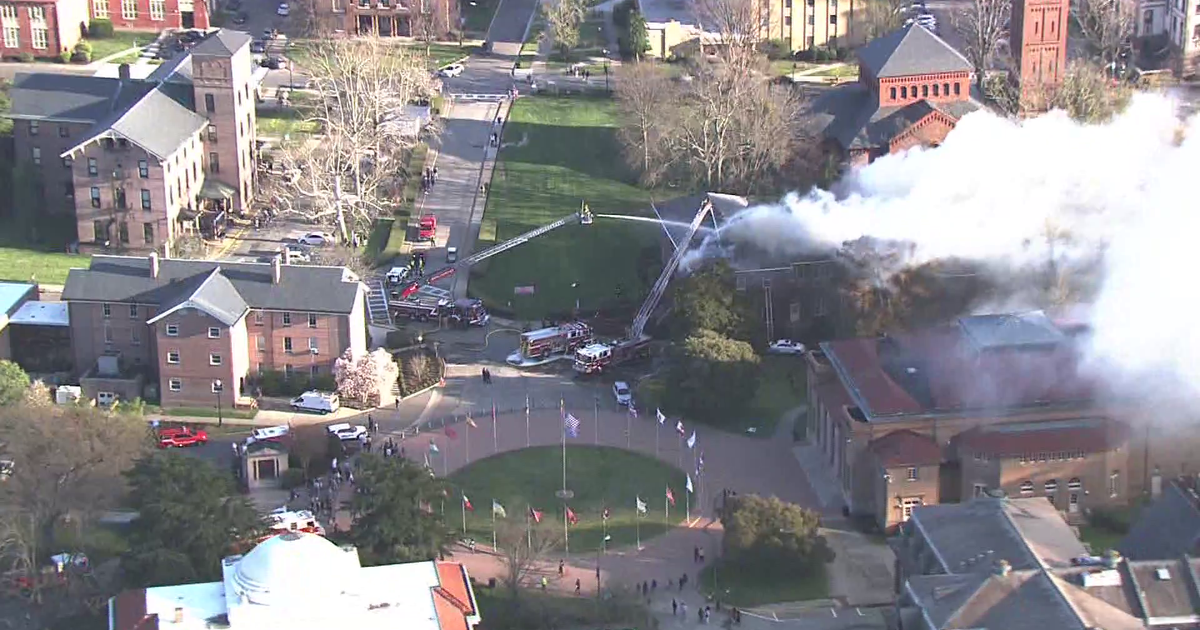 Fire crews battle blaze at Hampton University | FOX 5 DC