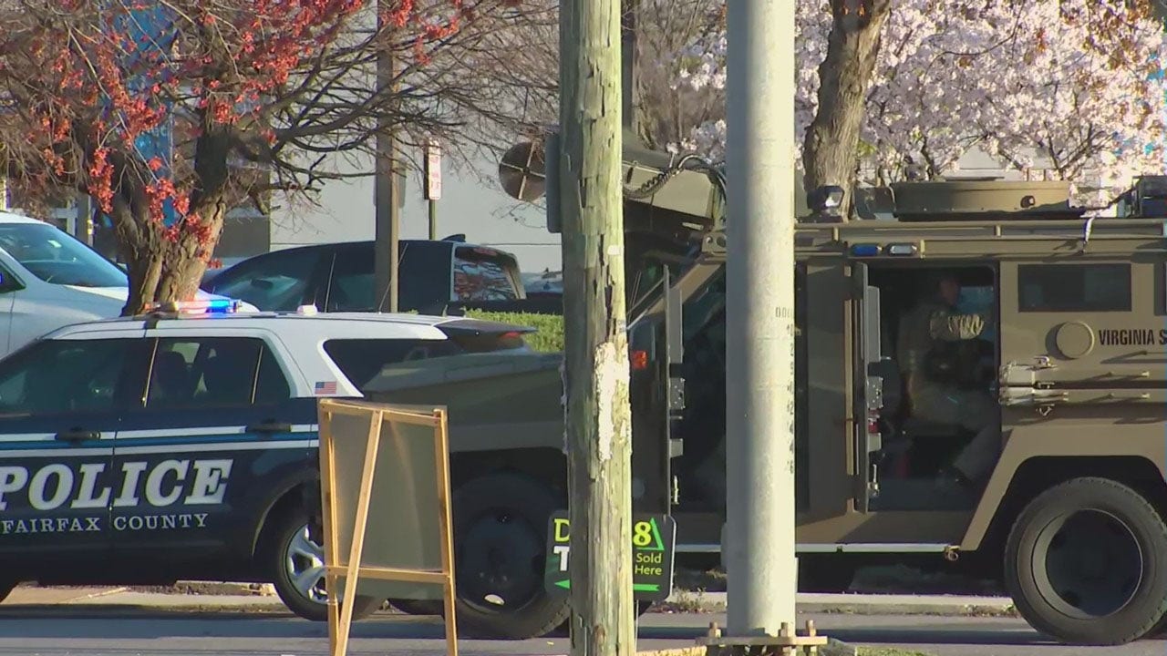 Fairfax County standoff continues after armed woman barricades herself inside car - Vimarsana News