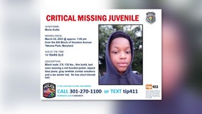 Missing Takoma Park 14-year-old found: police