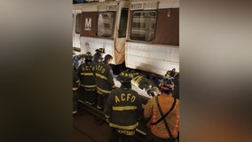 Person struck by train at Crystal City on Blue Line Metro