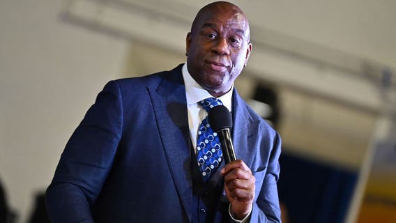 Magic Johnson joins Josh Harris’ bid for Commanders: AP source