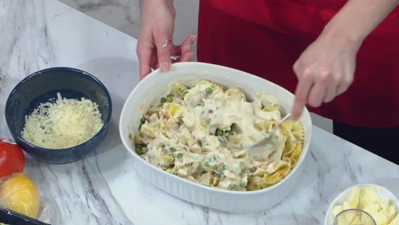 Pasta for breakfast? Actor Stanley Tucci's pasta recipe is 'cheesy, charred goodness'