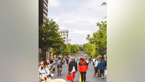 Open Streets DC returns to 12 St NE, Georgia Ave