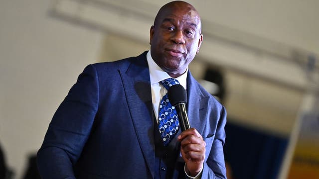 Magic Johnson joins Josh Harris’ bid for Commanders: AP source