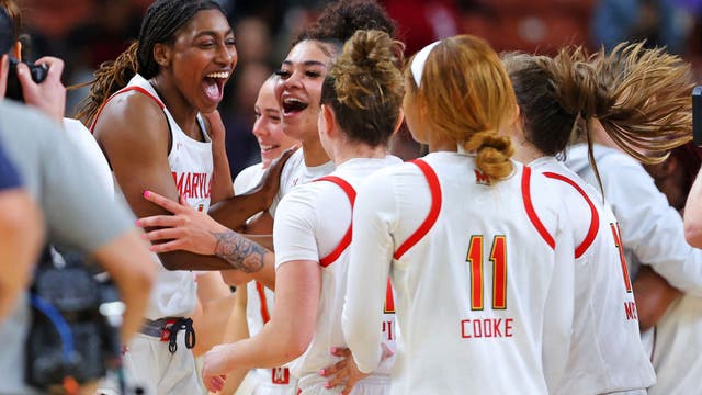 Diamond Miller leads Maryland women to Elite Eight